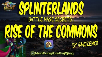 Splinterlands - Battle Mage Secrets: Rise of the commons! by @nozem01