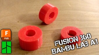 Fixing a Leaking Shower Head - Autodesk Fusion 360 | Bambu Lab A1 3D Printer