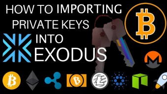 How To Import Private key Into Exodus Wallet | Exodus Wallet