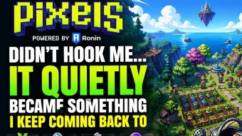 Pixels Didn’t Hook Me… It Quietly Became Something I Keep Coming Back To
