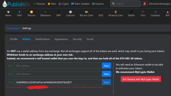Tutorial: How to Withdraw ETH and BAT from Publish0x to Your Uphold Wallet