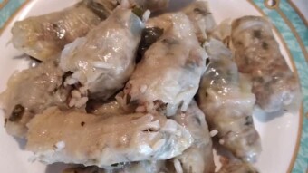 Foodbook #708 Greek cabbage rolls