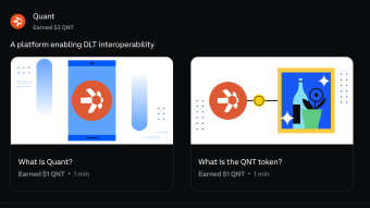 coinbase: earn 3$ into QNT airdrop