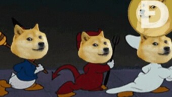 This is my favorite Dogecoin Halloween Meme