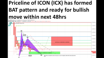 Priceline of ICON (ICX) has formed BAT pattern and ready for bullish move within next 48hrs