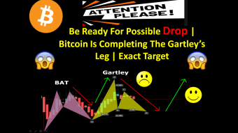 Be Ready For Possible Drop | Bitcoin Is Completing The Gartley’s Leg | Exact Target