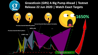 Groestlcoin (GRS) A Big Pump Ahead | Testnet Release 22 Jun 2020 | Watch Exact Targets