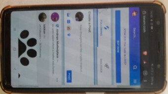 Torum Crypto Social Media Mobile Website Live
