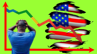 The United States on the brink: a catastrophic scenario for the world economy