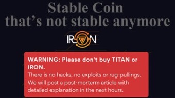 Stable coin, that’s not stable anymore