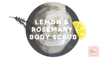 Lemon & Rosemary Body Scrub