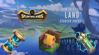 Splinterlands | Utilize Starter Pack Cards in Your Land Plot