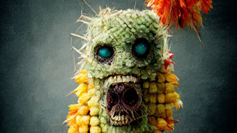 Halloween In The Cornfield Set1 #1 - #10 | 🌽 🌽 🌽 | New AI Artworks | Made with Midjourney