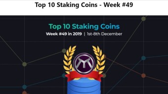 Top 10 Staking Coins & Top 10 Masternode Coins - Week #49