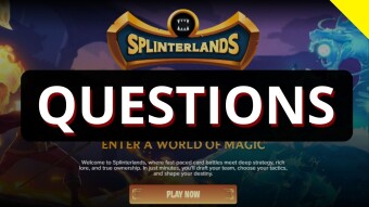 New Player Questions about Splinterlands!
