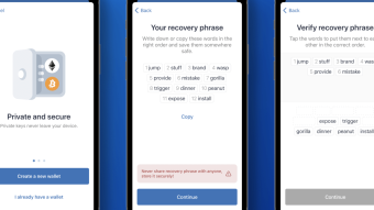 Trust wallet pass phrase duplication