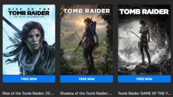 TOMB RAIDER | TOMB RAIDER TRILOGY IS FREE NOW ON EPIC GAMES