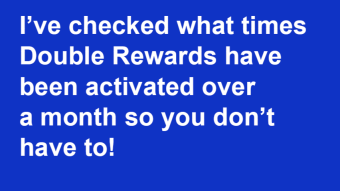 How to Earn More in Crypto Royale (Part 3) - Know when Double Rewards happen