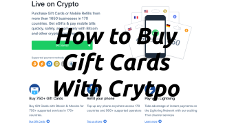 How to Buy Gift Cards With Crypto
