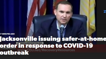 Florida's Largest City Begins Lockdown.  Martial Law Has Arrived, Folks.