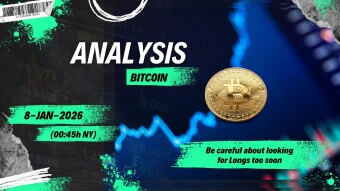 Bitcoin Analysis: Be careful about looking for Longs too soon ... (Jan/8/2026)