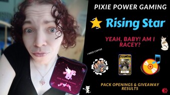 Yeah Baby! Am I Racey? | Rising Star Pack Openings & NFT #Giveaway Results
