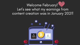 Review of January 2021 earnings - as I try to set my goals for the year