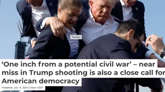 Political tribalism leads to political violence