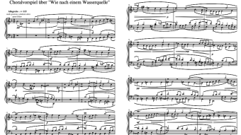 Prelude on "Wie nach einem Wasserquelle" [Philip Daniel; 2017]