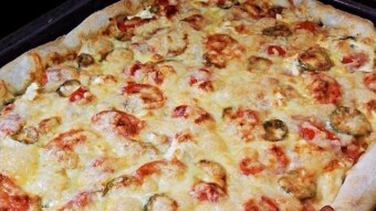Foodbook #771 homemade pizza