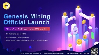 TRON Launches DeFi community governance staking token: SUN