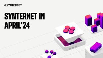 SYNTERNET APRIL UPDATE: BRAND REVEAL, NEW PUBLISHERS, AND PRESENCE AT TOKEN2049