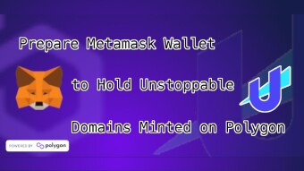 Add Polygon Chain to Metamask Wallet and Mint Unstoppable Domains