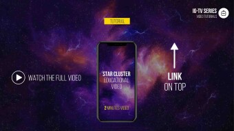 Star Cluster educational video!