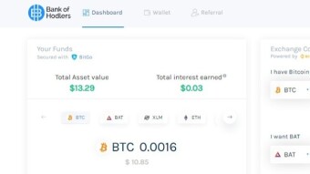 Earn up to 11,5% interest on your crypto coins