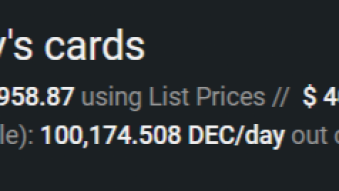 100,000 DEC/day