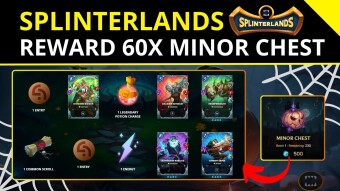 Splinterlands 🐉| Conclave Arcana Rewards - 60x Minor Chest!