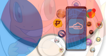 I'm finding crypto while you're hunting pokemon. My experience using Aircoins App
