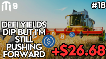 Defi Yields Dip But I’m Still Pushing Forward | DeFi Journey #18