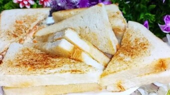 Vídeo receta de sándwich de pollo y verduras