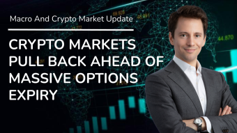 Crypto Markets Pull Back Ahead Of Massive Options Expiry
