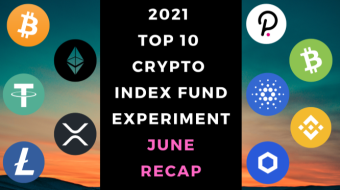 EXPERIMENT - Tracking Top 10 Cryptos Of 2021 - Month Six – UP 184%