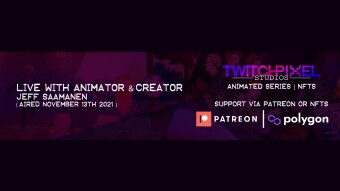 LIVE with Founder & Animator Jeff Saamanen - (Aired Nov. 13th) - Animated Series & NFT Collectibles