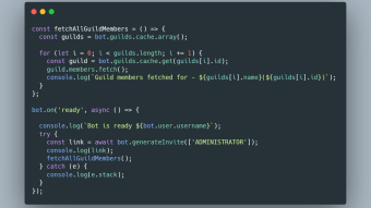 How I fixed an issue with discord bot not caching all users?