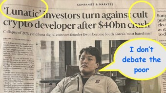 The Financial Times hatchet job on Do Kwon & the Lunatics-  it's a masterpiece!  Plus misleading info about CZ!!!
