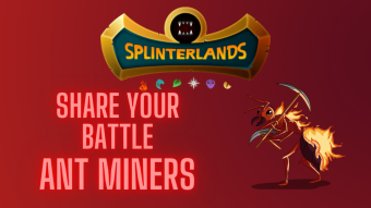 Splinterlands Mining Challenge | Ant Miners challenge