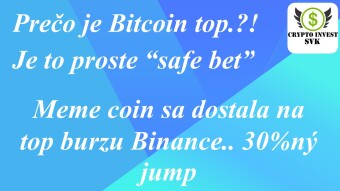 Prečo Bitcoin.. Dogecoin to the moon.