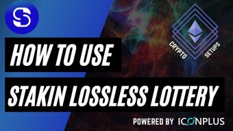 How to use: Stakin lossless Lottery on icon - Cryptosetups Tutorial