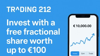 Get Started with Trading 212 — Receive a Free Fractional Share