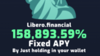 Earn 158,893.59% Fixed APY with Libero - guaranteed Financial Freedom?